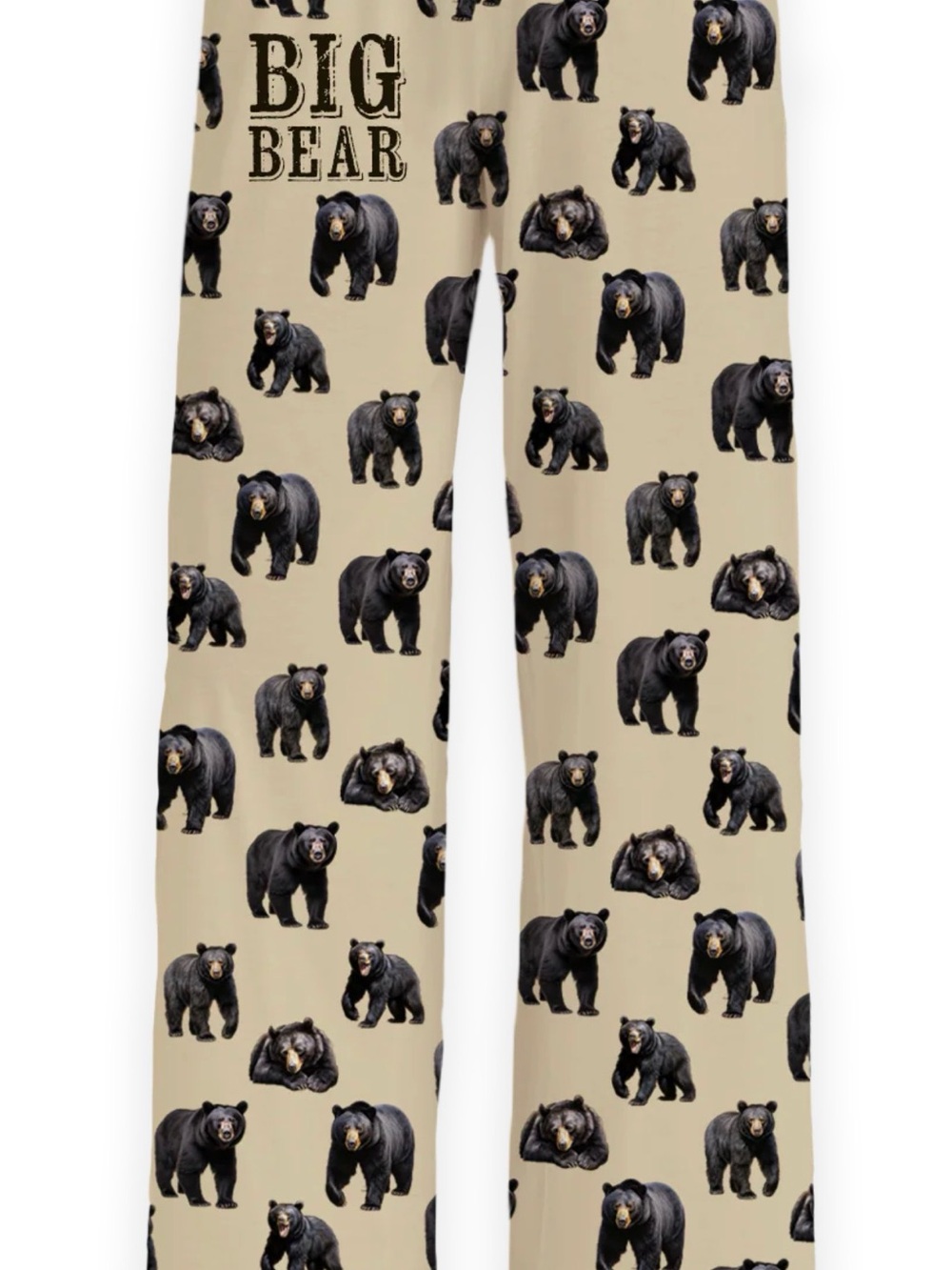 Brief Insanity Bear Print Pants - Comfortable Lounge Bottoms (2Pack!)